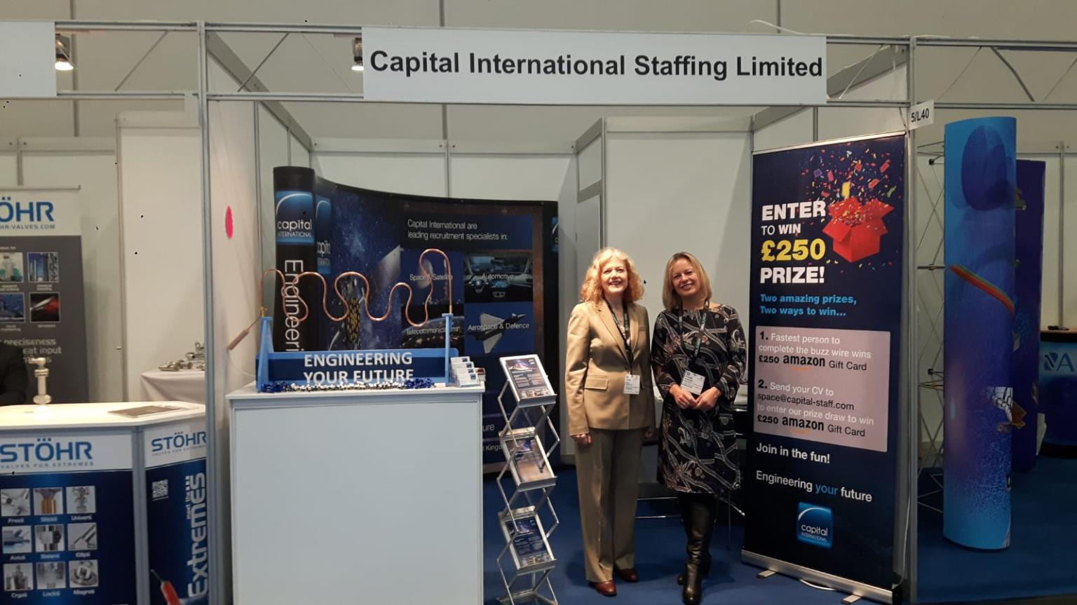 space tech expo capital staffing